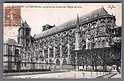 V1855 BOURGES 18 LA CATHEDRALE VUE PRISE DU JARDIN DE HOTEL DE VILLE VG FP